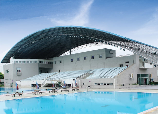 莆田游泳馆网架